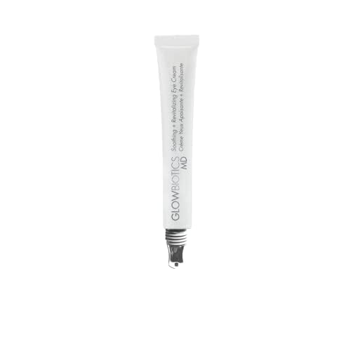 Glowbiotics Soothing + Revitalizing Probiotic Eye Cream: Hydrate, Firm & Reduce Wrinkles, Dark Circles & Puffiness, Peptide-Rich for Youthful Eyes, 0.5 oz-Velvo Beauty
