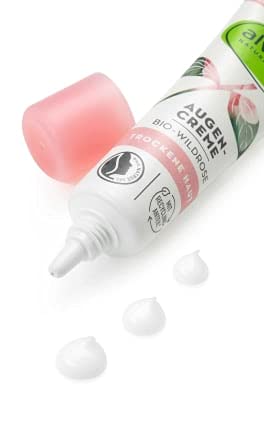 MIZPZL Alverde NATURAL COSMETICS Eye cream wild rose, 15 ml-Velvo Beauty