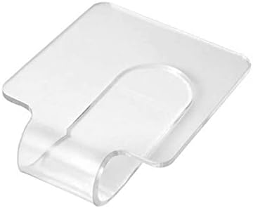 2Pcs Makeup Hand-held Palette Professional Clear Acrylic Makeup Mixing Tray Palette for Foundation Eyeshadow Powders Cosmetics Nail Art Manicure Palette-Velvo Beauty