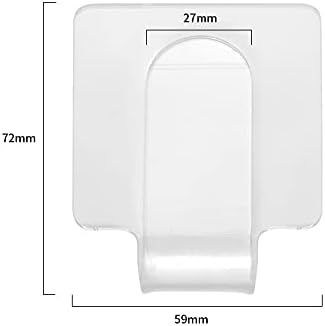 2Pcs Makeup Hand-held Palette Professional Clear Acrylic Makeup Mixing Tray Palette for Foundation Eyeshadow Powders Cosmetics Nail Art Manicure Palette-Velvo Beauty