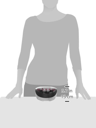 Remington Ionic Conditioning Hair Setter, 20 Velvet Hair Rollers, 6 Large (1¼”), 10 Medium (1"), 4 Small (¾”), Blowout Style Hair Curlers-Velvo Beauty