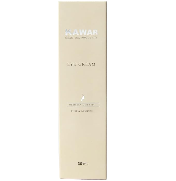 Dead Sea Eye Cream with Retinol, Collagen, Argan Oil & Caffeine, Targets Dark Circles, Puffiness & Fine Lines, Enriched with Dead Sea Minerals, Vegan Eye Cream for Women & Men, 1 oz-Velvo Beauty
