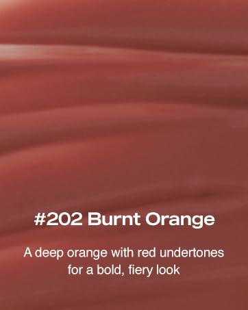 Gleam Glow Lip and Blush | a Classic, Vibrant Red that brings a Fresh, Lively Energy | perfectly pairs with Hapa Kristin Colored Contacts, 0.148 Oz (4.2g) (Burnt Orange 202, one)-Velvo Beauty