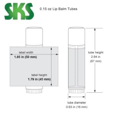 DIY Lip Balm Making Kit with Filling Tray, Spatula, and 24 White Lip Balm Tubes with Caps (0.15 oz each) - Make Your Own Lip Balm Set for Crafters or Professionals by SKS Bottle and Packaging, Inc.-Velvo Beauty