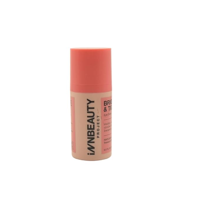 iNNBEAUTY PROJECT Bright & Tight Dark Circle Firming Eye Cream with Vitamin C & Peptides 0.5 oz / 15 mL-Velvo Beauty