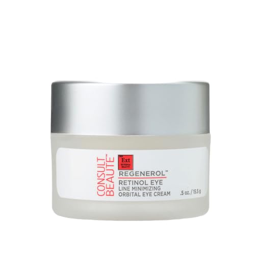 Consult Beaute Regenerol Retinol Eye Cream - Line Minimizing Orbital Eye Cream - Rejuvenating - Hyaluronic Acid - 0.5 oz-Velvo Beauty