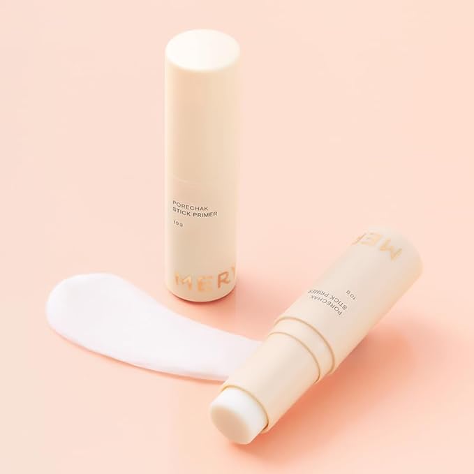 MERYTHOD PORE-CHAK Stick Primer Erasing Mattifying Hard Primer Stick, Filttered Effect, Easy Stick Type, Uneven&Pore Cover 0.4oz-Velvo Beauty