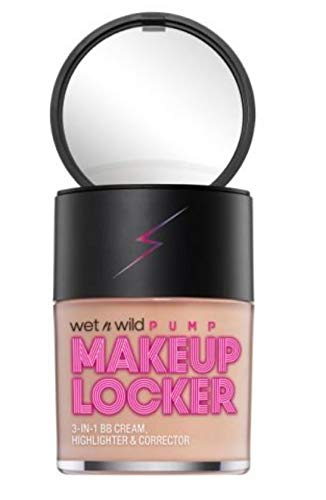 wet n wild Makeup Locker- 3-In-1 Sheer BB Cream, Highlighter & Corrector (174 Light)-Velvo Beauty