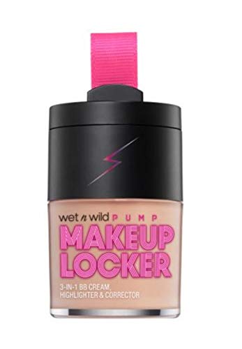 wet n wild Makeup Locker- 3-In-1 Sheer BB Cream, Highlighter & Corrector (174 Light)-Velvo Beauty