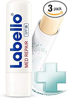 Labello MED Repair (Formaly Known As MED Protection) Lip Balm 3 Pack by Labello-Velvo Beauty