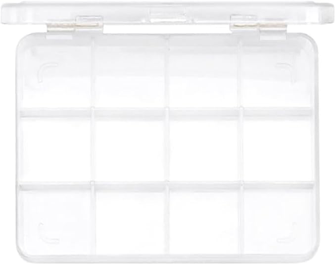 Viking Jack, Empty Makeup Palette Case made for Depotting Makeup/Creams into a Transparent Container, 12 Sections-Velvo Beauty