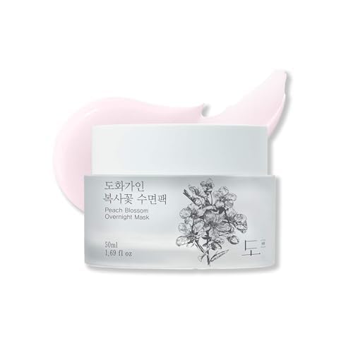 Gentle Peach Blossom Overnight Mask l Vitamin C, Rejuvenating, Hydrating l Product of Korea - 1.69 fl. Oz-Velvo Beauty