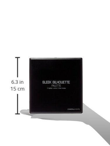 Coastal Scents Sleek Silhouette Palette, 7.17 Ounce-Velvo Beauty