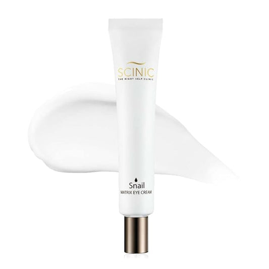 SCINIC Snail Matrix Eye Cream All Skin Types Women Hypoallergenic Moist (30ml)-Velvo Beauty
