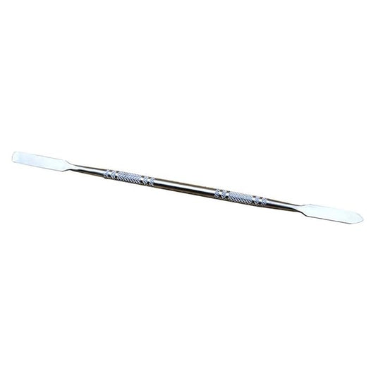 7.2 inches Pro Stainless Steel Make Up Spatula Double Sided Cosmetic Stirring Rod Nail Art Manicure Tools (size-2)-Velvo Beauty