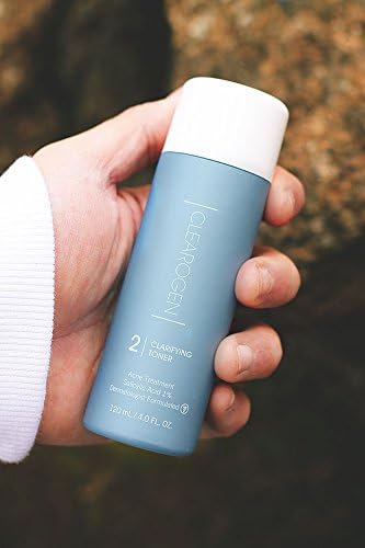 Clarifying Toner for Acne and Blemishes, Face Toner, Facial Toner, Skin Toner, Acne Toner, Toner Oily Skin, Salicylic Acid Toner, Astringent for Face, Toners, 4 Fl Oz-Velvo Beauty
