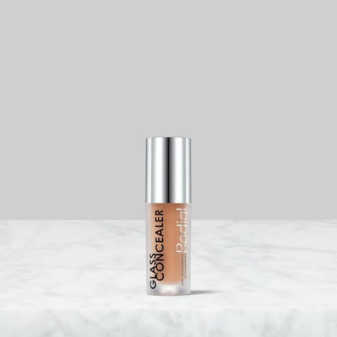 Rodial Glass Concealer Shade 3 - Luminous, Full-Coverage Cream with Peptides and Antioxidants for Flawless Skin, 0.1 fl. oz.-Velvo Beauty