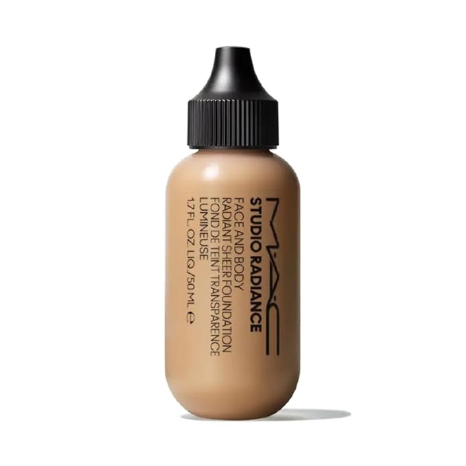 M.A.C Cosmetics Studio Radiance Face and Body Radiant Sheer Foundation - C3 (Medium Beige) - 1.7 fl oz / 50 mL-Velvo Beauty