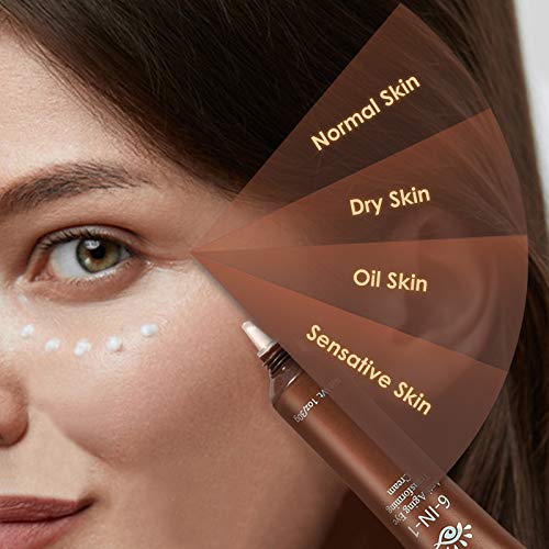 Anti Aging Eye Cream, Retinol Eye Cream Contains Niacinamide and Hyaluronic Acid, Reduces Wrinkles, Puffiness, Crows Feet and Dark Circles, 1 Oz-Velvo Beauty