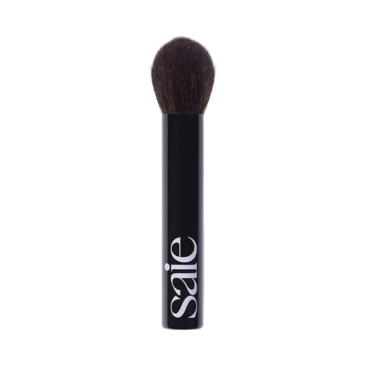 Saie The Fluffy Brush - Soft, Multi-Use Pressed + Loose Powder Brush - Fluffy Makeup Brush with Tapered Tip for Precise Application - Vegan, Cruelty-Free (1 Count)-Velvo Beauty