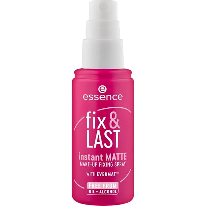 essence | Fix & Last Instant Matte Makeup Fixing Spray | Shine Control & Long-Wearing Formula | Vegan & Cruelty Free-Velvo Beauty