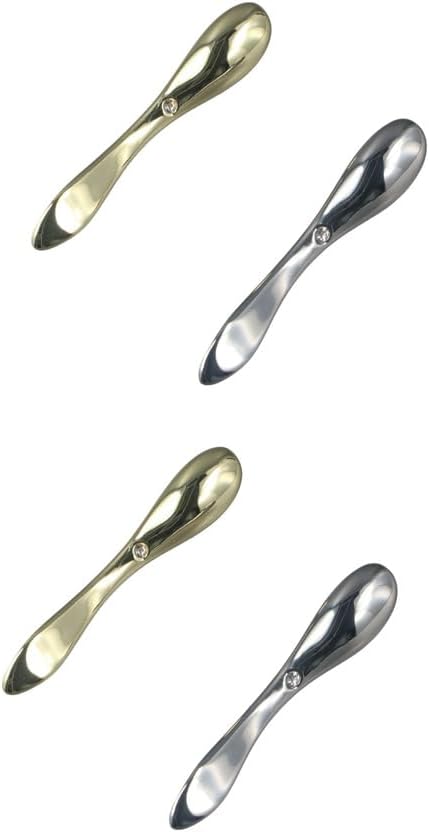 4PCS Eye Cream Applicator,Mini Eye Beauty Apparatus Rolling Massage Stick Cream Mixing Spatula Eye Massager-Velvo Beauty