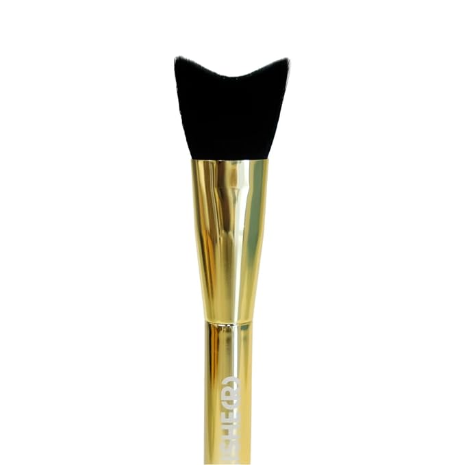 Polishe(r) Lash Cleansing Brush by SoCal Beauty - Ultra-Soft Synthetic Bristles for Gentle Lash Line Cleaning, Pairs Perfectly with Keep It Squeaky Cleanser-Velvo Beauty