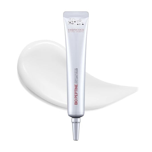 Fermentation Peptine Eye Care Cream (Tube 20ml), Improve Dark Circles, Anti-Aging, Contains 8Types of Peptide, Wrinkles, Daily Wrinkle Eye Cream-Velvo Beauty