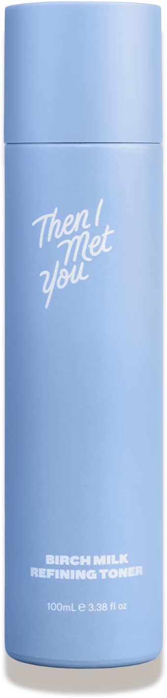Then I Met You Birch Milk Refining Toner, Exfoliating & Hydrating Face Toner with Birch Juice, AHAs & PHAs, Vegan & Clean Skincare, 3.38 oz-Velvo Beauty