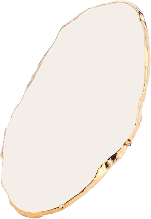 Yellow Resin Nail Art Palette Nail Mixing Palette Polish Holder Drawing Color Palette Nail Art Painting Palette Manicure Tool, Makeup Palettes,Attractive Processed-Velvo Beauty