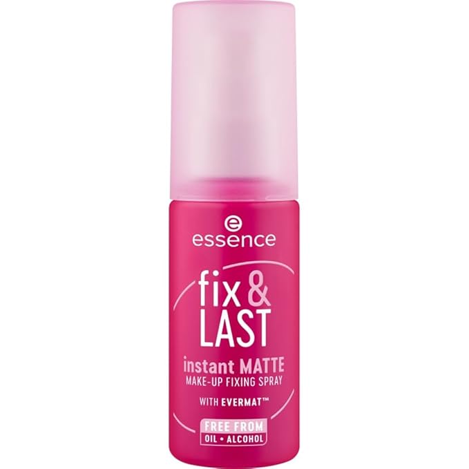 essence | Fix & Last Instant Matte Makeup Fixing Spray | Shine Control & Long-Wearing Formula | Vegan & Cruelty Free-Velvo Beauty