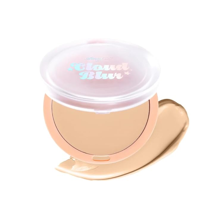 Beauty Amorus Cloud Blur Matte Balm Foundation, Full Coverage, Creamy Smooth Made in Korea, K-Beauty, Even Buildable Texture, Patch Free, Easy to Blend (Ivory, 0.3 oz)-Velvo Beauty