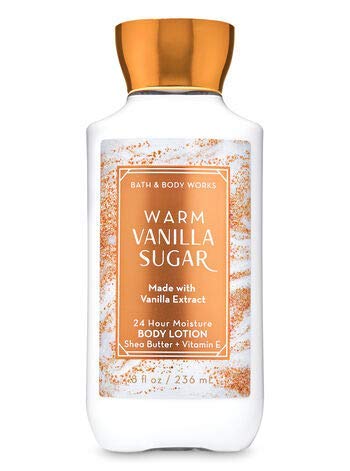 B & Body Works Warm Vanilla Sugar - Full Size Set - Shower Gel, Body Lotion, Fine Fragrance Mist-Velvo Beauty