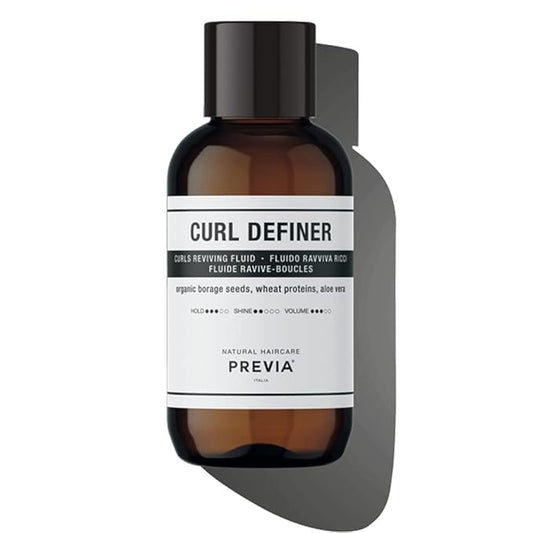 PREVIA Curl Definer Hydrating Serum for Curly Hair – Vegan Oil for Frizz Control, Moisturizing & Enhancing Curls – Sulfate-Free, Paraben-Free,Natural Ingredients for Soft, Shiny,Bouncy Curls 3.38 oz-Velvo Beauty