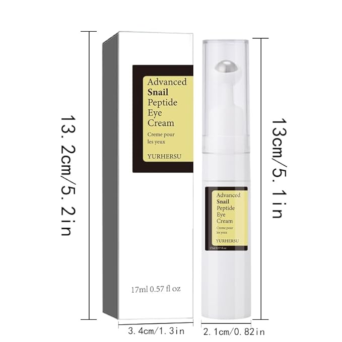 Moisturizing and hydrating snail peptide eye cream can tighten the eye, improve the dark circles around the eyes, and weaken the fine lines of the eye essence-Velvo Beauty