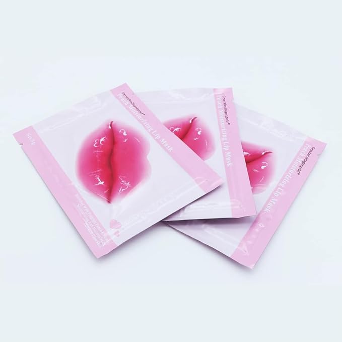 30 Pieces Gel Lip Mask Collagen Crystal Pink Lip Masks, Moisture Lip Care Mask For Anti-Ageing & Anti Chapped, Anti-Wrinkle, Firms Hydrates Lips Fade Lip Color, Make Your Lip Sexy & Plump Your Lips-Velvo Beauty