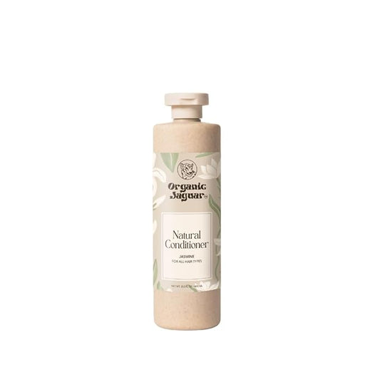 Natural Jasmine Conditioner for Hair Care, Sulfate Free Conditioner, Vitamin E, Castor, Argan and Almond, Rosemary and Peppermint Oil, For All Hair, 13.5 fl oz-Velvo Beauty