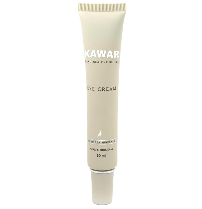 Dead Sea Eye Cream with Retinol, Collagen, Argan Oil & Caffeine, Targets Dark Circles, Puffiness & Fine Lines, Enriched with Dead Sea Minerals, Vegan Eye Cream for Women & Men, 1 oz-Velvo Beauty