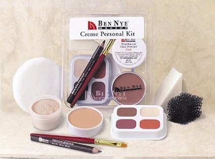 Ben Nye Theatrical Creme Personal Kit - OLIVE : LIGHT MEDIUM PK-3-Velvo Beauty