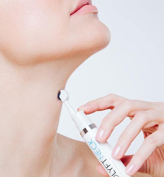 Neck & Eyes Combo Skincare Tool under Eye Serum With Neck Line Remover Neck and Décolletage Beuty Tool & Under Eye Wrinkle Filler Exfoliates the Skin, Visibly Firm & Smooth Necklines-Velvo Beauty