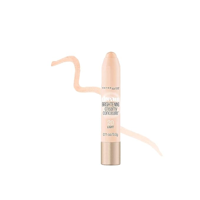 Maybelline New York Dream Brightening Creamy Concealer, Light, 0.11 oz.-Velvo Beauty