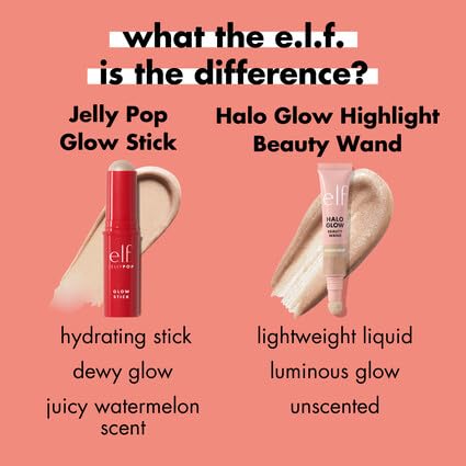 e.l.f. Jelly Pop Glow Stick, 0.28 Fl Oz (Pack of 1), Golden Shimmer-Velvo Beauty