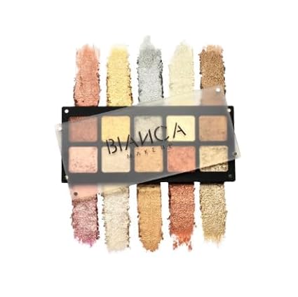 Chromatic Eyeshadow Palette | 10 Vibrant Shades for Unlimited Creativity. (Metalic)-Velvo Beauty
