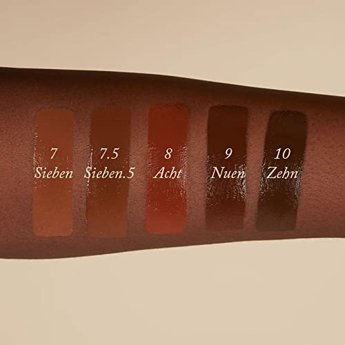 Monika Blunder Beauty - All-In-One Foundation/Concealer, Deep Dark Neutral/Warm Undertones, 10 - Zehn, 0.62 oz-Velvo Beauty