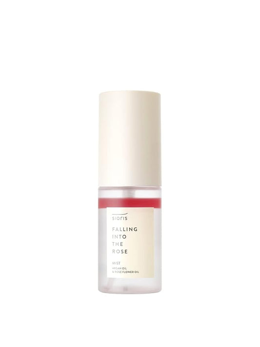 SIORIS Falling Into The Rose Mist Mini 1 Fl Oz for Traveling. 3in1 Multi-Care Mist Toner+Mist+Serum for Hydration & Oil Balance Certified by Cosmos Organic and Vegan Korean Skincare.-Velvo Beauty