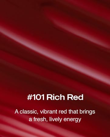 Gleam Glow Lip and Blush | a Classic, Vibrant Red that brings a Fresh, Lively Energy | perfectly pairs with Hapa Kristin Colored Contacts, 0.148 Oz (4.2g) (Rich Red 101, one)-Velvo Beauty