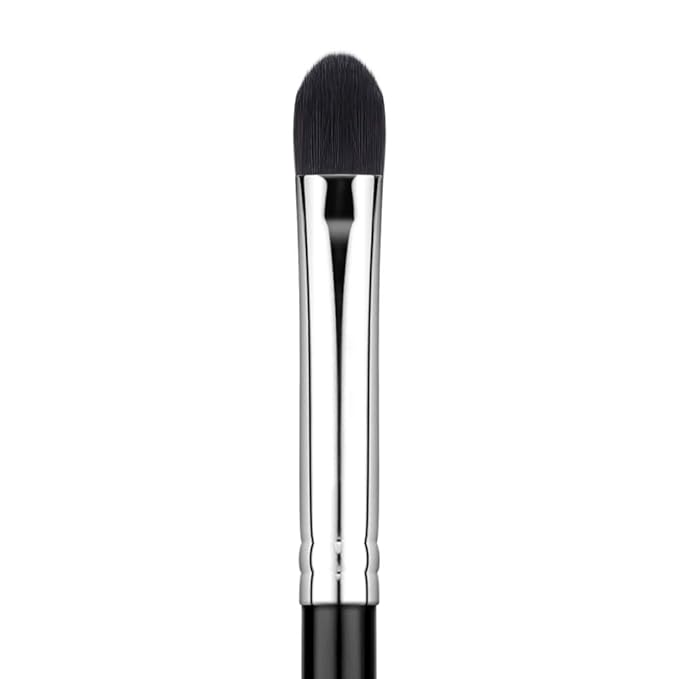 Professional Shader Eyeshadow Brush, EIGSHOW Flat Tapered Blending Brush with Dense Soft Bristles for Eye Shadow Application, for Cream Powder (E801)-Velvo Beauty