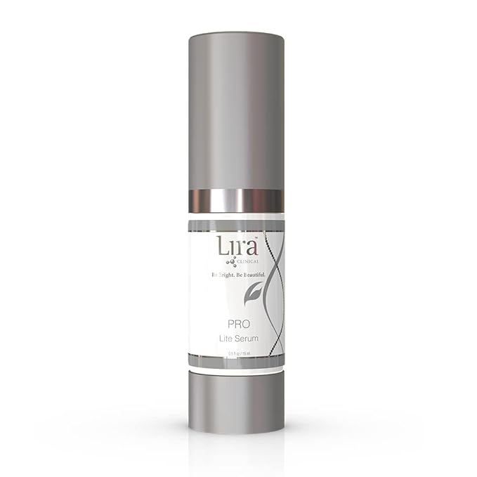 Lira Clinical PRO Lite Serum – Discoloration Correcting Face Serum for Women – Dark Spot Remover with Vitamin C & Hyaluronic Acid – Pore Tightening & Hydrating Skincare – Professional Facial Care-Velvo Beauty