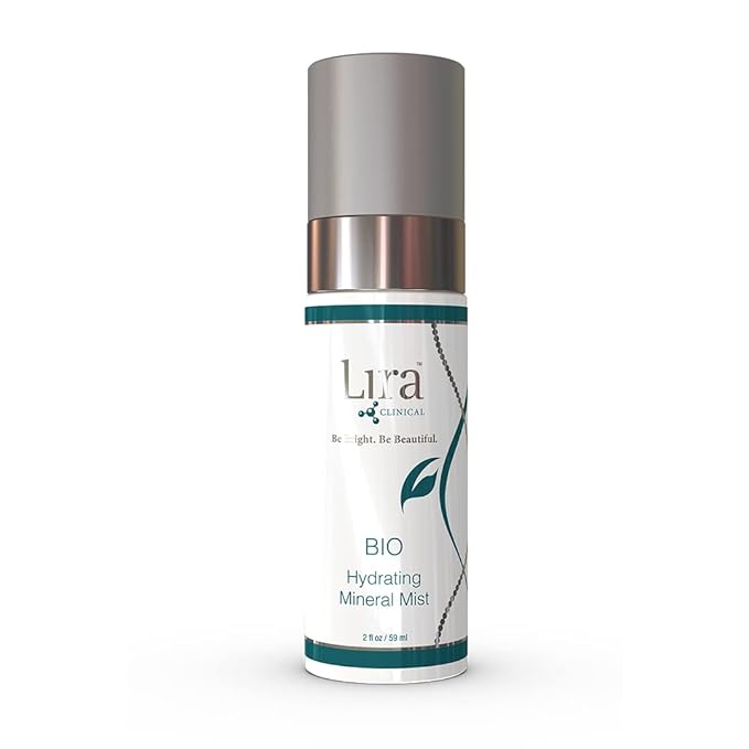 Lira Clinical BIO Hydrating Mineral Mist - Face Mist Hydrating Spray with Plant Stem Cells - Calming & Glowing Facial Mist - 2 Ounce-Velvo Beauty