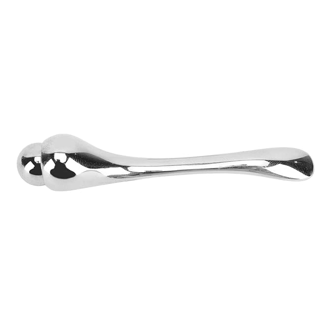 Eye Cream Massage Stick Magnetic Double Head Eye Cream Applicator for Facial Skin Care Silver-Velvo Beauty